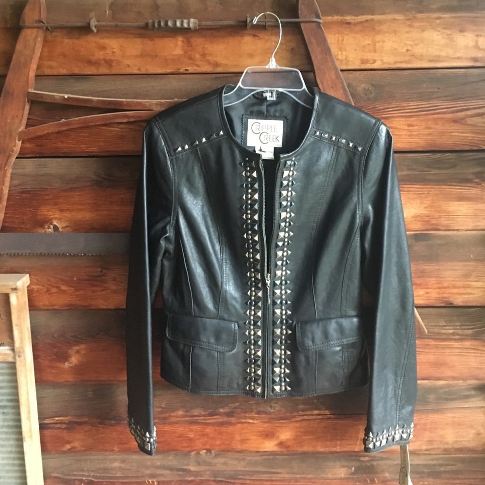 XS Cripple Creek 100% genuine leather jacket
